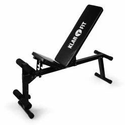 Le moins cher 💯 KLARFIT Bancs De Musculation HB3 Banc D'haltérophilie ⌛