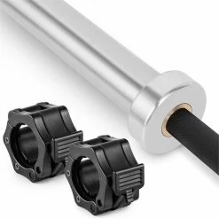 Meilleure affaire 🤩 KLARFIT Barre D'haltères Klarbar Barre D'haltère Long ⌛ 8 Meilleure affaire 🤩 KLARFIT Barre D'haltères Klarbar Barre D'haltère Long ⌛ -Vetements-de-sport Soldes Magasin 10029004 yy 0004 detail Klarfit Olympic Bar reedit