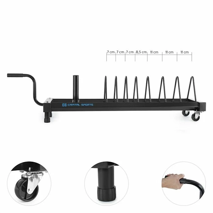 Meilleur prix 🎉 Capital Sports Disques Pour Haltère Plarak Support De Disques De Poids ⌛ 3 Meilleur prix 🎉 Capital Sports Disques Pour Haltère Plarak Support De Disques De Poids ⌛ – Image 3