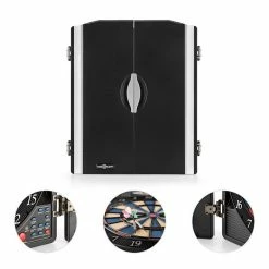 Coupon 🤩 OneConcept Jeu De Fléchettes Masterdarter Cible De Fléchettes 🌟 -Vetements-de-sport Soldes Magasin 10030659 yy 0003 detail oneConcept Masterdarter Dartautomat Metalloptik