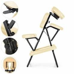 Meilleure vente 😉 KLARFIT Sièges & Tables De Massage MS 300 Fauteuil De Massage 🛒 -Vetements-de-sport Soldes Magasin 10031268 yy 0003 detail Klarfit MS 300 Massagesitz Beige