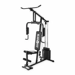 Acheter 🤩 KLARFIT Appareils à Charge Guidée Strongbase Station De Musculation 🌟 -Vetements-de-sport Soldes Magasin 10031408 yy 0006 front Klarfit Strongbase Multi HomeGym schwarz