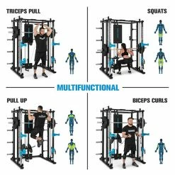 Le moins cher ✨ Capital Sports Appareils à Charge Guidée Pro Amaze Machine Smith Cable Cross ✔️