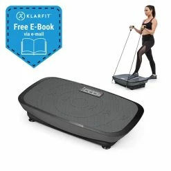Coupon 🔔 KLARFIT Entraînement Par Vibrations Vib 1000 Plateforme Vibrante Noire 👏