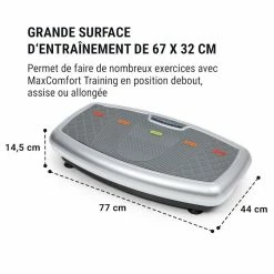 Remise 👍 KLARFIT Entraînement Par Vibrations Vib 1000 Plateforme Vibrante Rouge ❤️ -Vetements-de-sport Soldes Magasin 10032163 fr 0006 logo