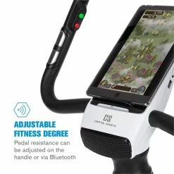 Meilleur prix 🛒 Capital Sports Vélos D'appartement Arcadion Gaming Bike - Blanc ⌛ -Vetements-de-sport Soldes Magasin 10032206 yy 0006 logo CAPITAL SPORTS Arcadion Gaming Bike weiss