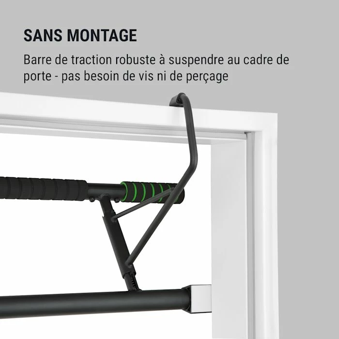 Sortie ⭐ KLARFIT Barres De Traction In-Door Barre De Tractions Fixation Sur Porte 🎉 4 Sortie ⭐ KLARFIT Barres De Traction In-Door Barre De Tractions Fixation Sur Porte 🎉 – Image 4
