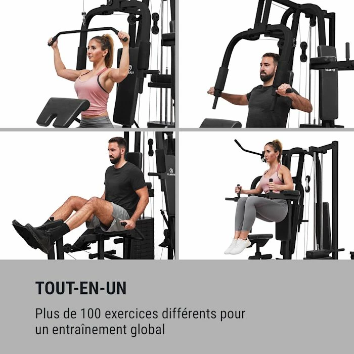 Tout neuf 🔔 KLARFIT Appareils à Charge Guidée Ultimate Gym 9000 Station De Musculation 💯 2 Tout neuf 🔔 KLARFIT Appareils à Charge Guidée Ultimate Gym 9000 Station De Musculation 💯 – Image 2