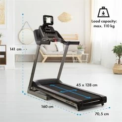 Sortie 👏 Capital Sports Infinity Track 2.0 Tapis De Course 🤩 -Vetements-de-sport Soldes Magasin 10032952 yy 0007 logo CAPITAL SPORTS Infinity Track Laufband grau
