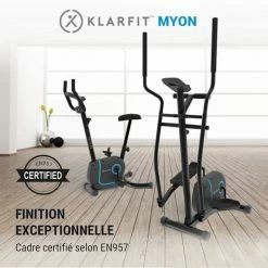 Nouveau 😀 KLARFIT Myon Cross Vélo Elliptique ✨ -Vetements-de-sport Soldes Magasin 10032971 fr 0003 logo