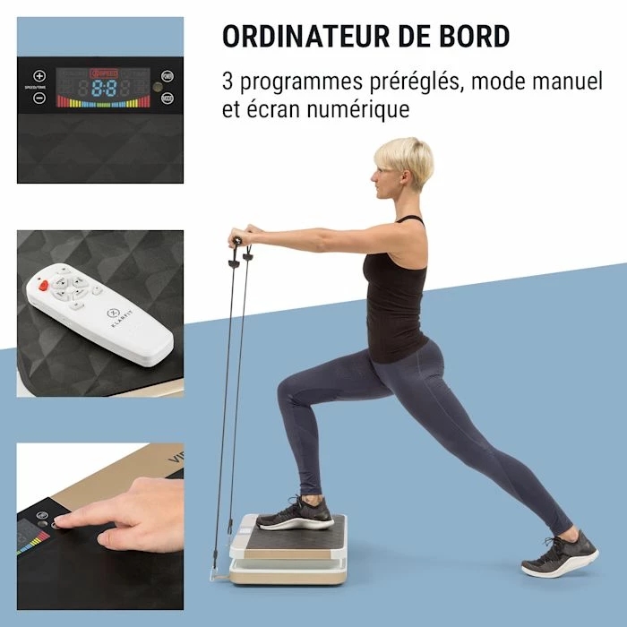 Offres 💯 KLARFIT Entraînement Par Vibrations Vibe VX Plateforme Vibrante 🎉 6 Offres 💯 KLARFIT Entraînement Par Vibrations Vibe VX Plateforme Vibrante 🎉 – Image 6