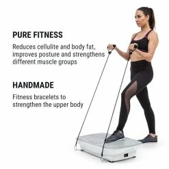 Tout neuf 🎁 KLARFIT Entraînement Par Vibrations Vibe 3DX Plateforme Vibrante 🎉 -Vetements-de-sport Soldes Magasin 10033232 yy 0004 logo Klarfit Vibe 3DX Vibrationsplatte weiss