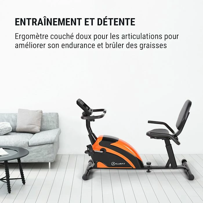Offres 🎁 KLARFIT Vélos D'appartement Relaxbike 6.0 SE Ergomètre Couché 😍 2 Offres 🎁 KLARFIT Vélos D'appartement Relaxbike 6.0 SE Ergomètre Couché 😍 – Image 2
