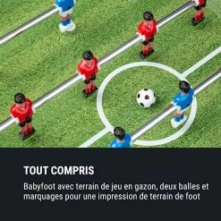 Promo 🔥 KLARFIT Babyfoots Spin Table De Jeux 2-en-1 😍 -Vetements-de-sport Soldes Magasin 10033499 fr 0006 logo