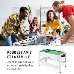 Coupon 😀 KLARFIT Babyfoots Spin Table De Jeux 2-en-1 😍 -Vetements-de-sport Soldes Magasin 10033500 fr 0003 logo