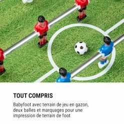 Coupon 😀 KLARFIT Babyfoots Spin Table De Jeux 2-en-1 😍 -Vetements-de-sport Soldes Magasin 10033500 fr 0006 logo