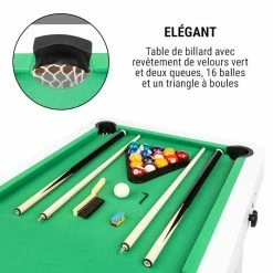 Vente flash 👏 OneConcept Billards Trickshot Table De Jeu 🔥 9 Vente flash 👏 OneConcept Billards Trickshot Table De Jeu 🔥 -Vetements-de-sport Soldes Magasin 10033504 fr 0004 logo