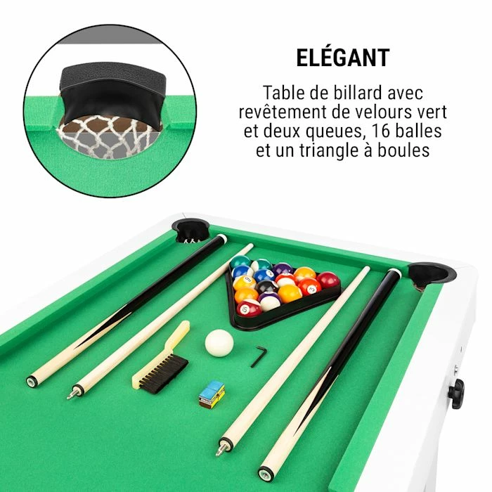 Vente flash 👏 OneConcept Billards Trickshot Table De Jeu 🔥 4 Vente flash 👏 OneConcept Billards Trickshot Table De Jeu 🔥 – Image 4