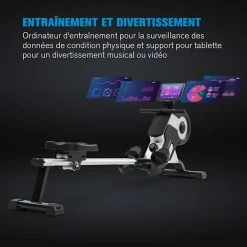 Le moins cher 🤩 Capital Sports Rameurs Stream M1 Rameur Magnétique 😉 -Vetements-de-sport Soldes Magasin 10033783 fr 0004 logo