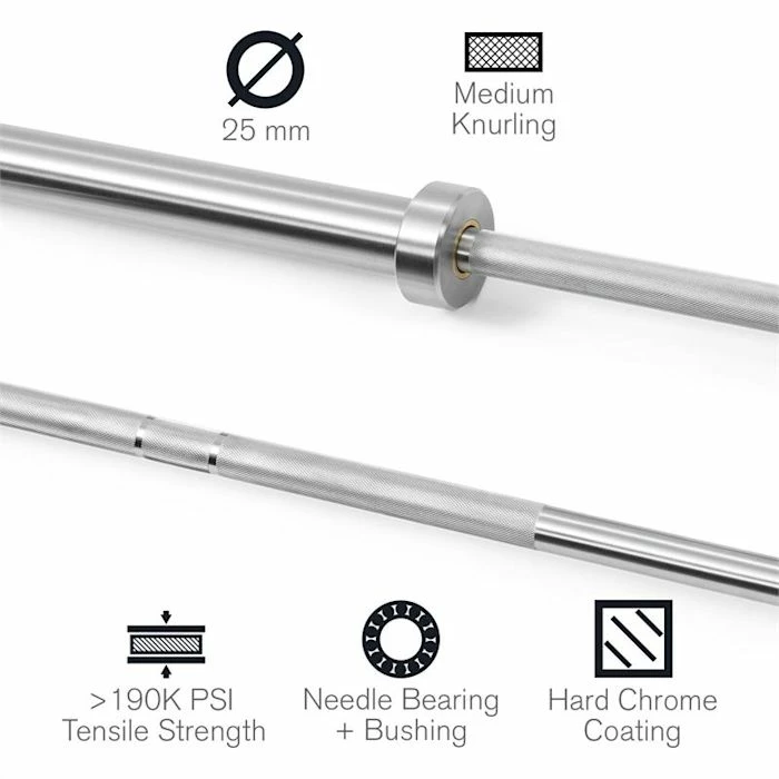 Vente flash 😍 Capital Sports Barre D'haltères Hybrid 👩 Women Haltère Long 🎉 2 Vente flash 😍 Capital Sports Barre D'haltères Hybrid 👩 Women Haltère Long 🎉 – Image 2