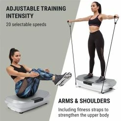 Remise 👍 KLARFIT Entraînement Par Vibrations VIBE 4DX Pro Plateforme 😀 10 Remise 👍 KLARFIT Entraînement Par Vibrations VIBE 4DX Pro Plateforme 😀 -Vetements-de-sport Soldes Magasin 10034509 yy 0006 logo Klarfit VIBE 4DX Pro Vibrationsplatte weiss