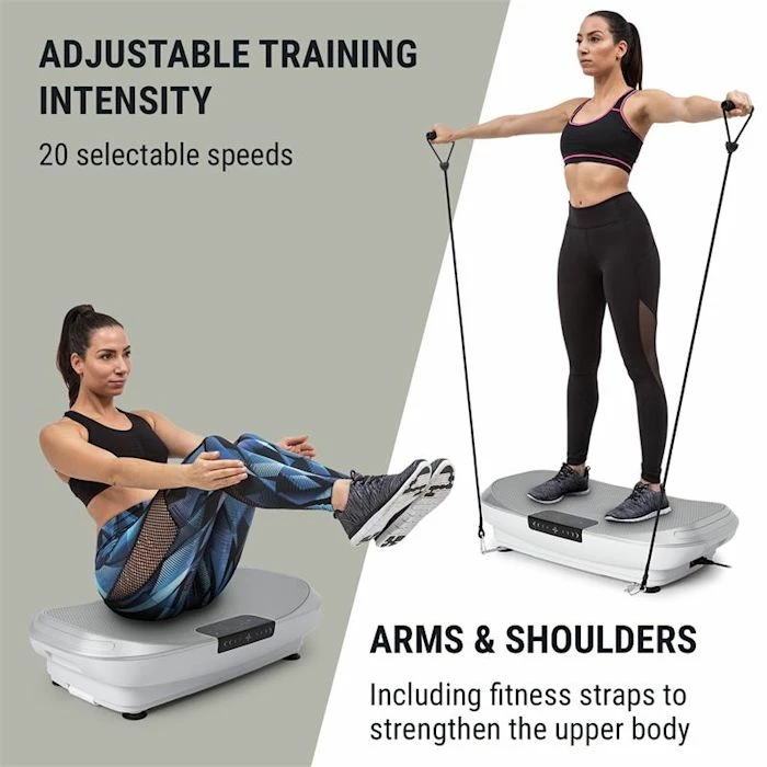 Remise 👍 KLARFIT Entraînement Par Vibrations VIBE 4DX Pro Plateforme 😀 5 Remise 👍 KLARFIT Entraînement Par Vibrations VIBE 4DX Pro Plateforme 😀 – Image 5