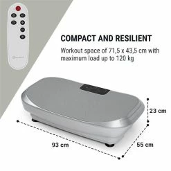 Remise 👍 KLARFIT Entraînement Par Vibrations VIBE 4DX Pro Plateforme 😀 11 Remise 👍 KLARFIT Entraînement Par Vibrations VIBE 4DX Pro Plateforme 😀 -Vetements-de-sport Soldes Magasin 10034509 yy 0007 logo Klarfit VIBE 4DX Pro Vibrationsplatte weiss