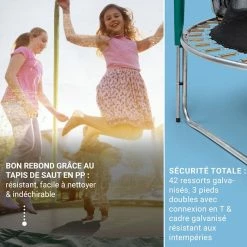 Remise 🌟 KLARFIT Trampolines Trampoline Jumpstarter ❤️ -Vetements-de-sport Soldes Magasin 10034798 FR 0004 usp