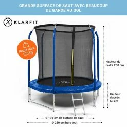 Budget ❤️ KLARFIT Trampolines Trampoline Jumpstarter 🛒 11 Budget ❤️ KLARFIT Trampolines Trampoline Jumpstarter 🛒 -Vetements-de-sport Soldes Magasin 10034799 FR 0006 usp