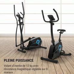Sortie ❤️ KLARFIT Tauon Vélo Elliptique ✔️ -Vetements-de-sport Soldes Magasin 10035107 fr 0003 logo