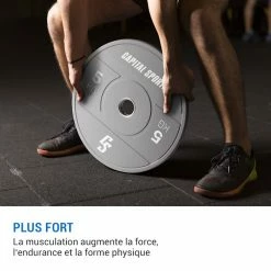 Meilleur prix ❤️ Capital Sports Disques Pour Haltère Nipton 2021 Disques De Poids 😀 -Vetements-de-sport Soldes Magasin 10035154 fr 0005 logo