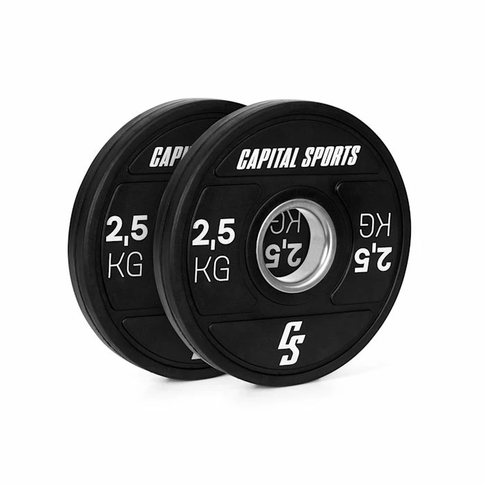 Meilleure vente 😀 Capital Sports Disques Pour Haltère Elongate 2020 Bumper Plates 🎉