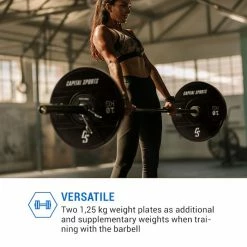 Meilleure affaire 🎉 Capital Sports Disques Pour Haltère Elongate 2020 Bumper Plates ✔️ -Vetements-de-sport Soldes Magasin 10035162 uk 0003 logo CS Elongate 2020 Gewichtsplatte 1 25kg 2pcs set