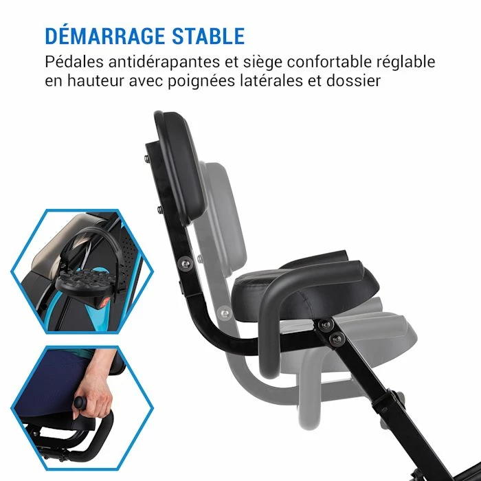 Tout neuf ⌛ Capital Sports Vélos D'appartement Azura Full Body Comfort Home-trainer ✔️ 3 Tout neuf ⌛ Capital Sports Vélos D'appartement Azura Full Body Comfort Home-trainer ✔️ – Image 3