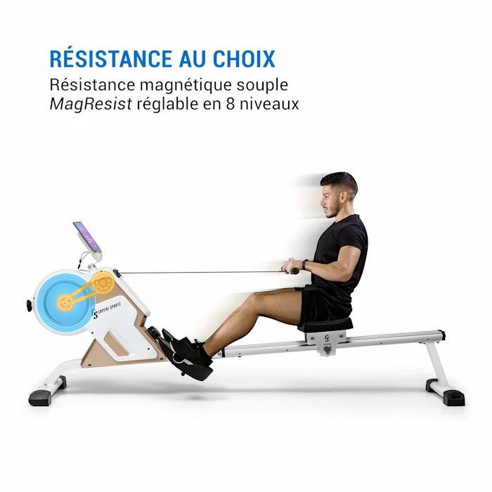 Budget 🌟 Capital Sports Rameurs Stream M1 Rameur Magnétique 🧨 2 Budget 🌟 Capital Sports Rameurs Stream M1 Rameur Magnétique 🧨 – Image 2