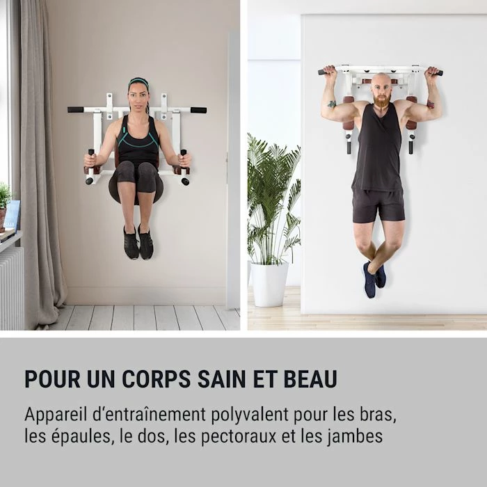 Nouveau 🌟 KLARFIT Barres De Traction Bouncer MultiGym Station De Traction Et De Doubles Barres 💯 2 Nouveau 🌟 KLARFIT Barres De Traction Bouncer MultiGym Station De Traction Et De Doubles Barres 💯 – Image 2