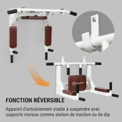 Nouveau 🌟 KLARFIT Barres De Traction Bouncer MultiGym Station De Traction Et De Doubles Barres 💯 8 Nouveau 🌟 KLARFIT Barres De Traction Bouncer MultiGym Station De Traction Et De Doubles Barres 💯 -Vetements-de-sport Soldes Magasin 10036061 fr 0003 logo