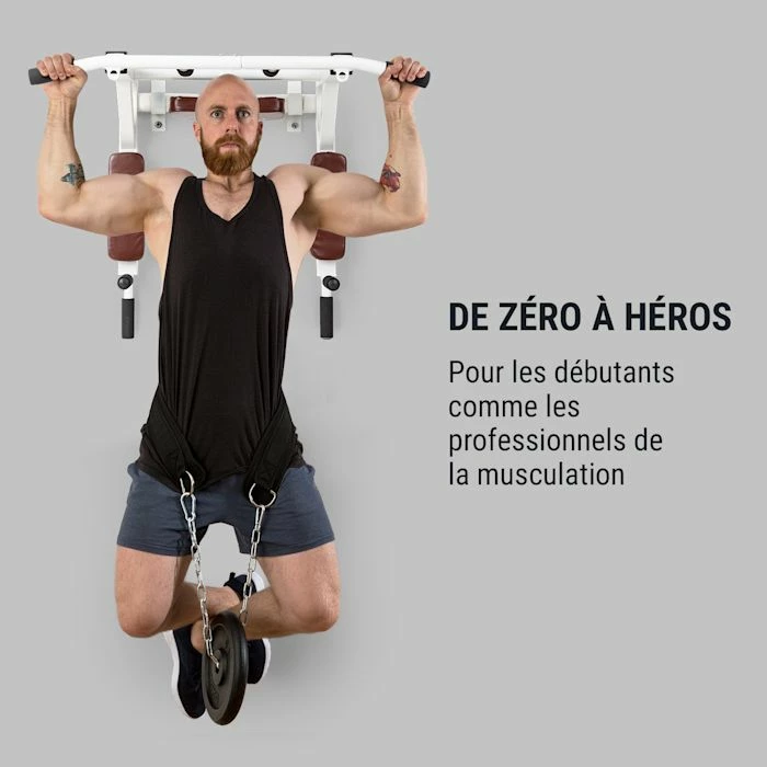 Nouveau 🌟 KLARFIT Barres De Traction Bouncer MultiGym Station De Traction Et De Doubles Barres 💯 6 Nouveau 🌟 KLARFIT Barres De Traction Bouncer MultiGym Station De Traction Et De Doubles Barres 💯 – Image 6