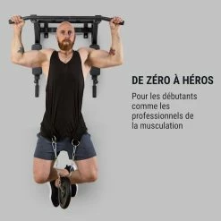 Grosses soldes ✨ KLARFIT Barres De Traction Bouncer MultiGym Station De Traction Et De Doubles Barres 👍 -Vetements-de-sport Soldes Magasin 10036062 fr 0006 logo