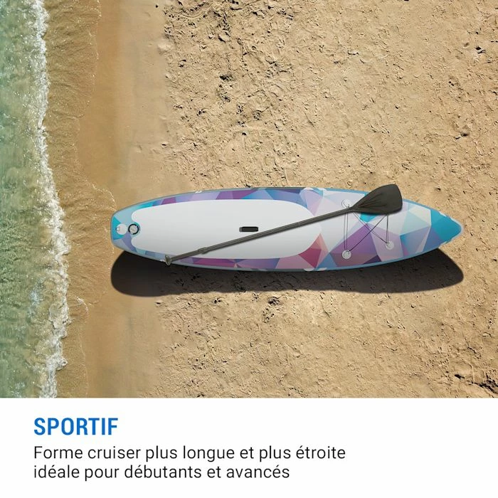 Meilleure vente ✔️ Capital Sports Planche De Paddle SUP Planche à Pagaie SUP Board Gonflable Lanikai Cruiser 10.8 ✨ 2 Meilleure vente ✔️ Capital Sports Planche De Paddle SUP Planche à Pagaie SUP Board Gonflable Lanikai Cruiser 10.8 ✨ – Image 2