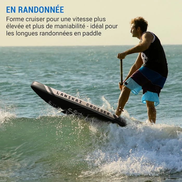 Vente flash 😉 Capital Sports Planche De Paddle SUP Planche à Pagaie SUP Board Gonflable Lanikai Cruiser 9.8 🧨 5 Vente flash 😉 Capital Sports Planche De Paddle SUP Planche à Pagaie SUP Board Gonflable Lanikai Cruiser 9.8 🧨 – Image 5