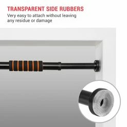 Remise 🌟 Faultier Barres De Traction Barre De Traction Télescopique 🤩 -Vetements-de-sport Soldes Magasin 10036278 yy 0003 logo Faultier Teleskop Klimmzugstange schwarz