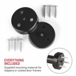 Remise 🌟 Faultier Barres De Traction Barre De Traction Télescopique 🤩 -Vetements-de-sport Soldes Magasin 10036278 yy 0005 logo Faultier Teleskop Klimmzugstange schwarz