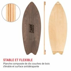 Sortie 👍 BoarderKING Planches D'équilibre Indoorboard Wave Planche D'équilibre + Tapis + Rouleau 🌟 -Vetements-de-sport Soldes Magasin 10036303 fr 0003 logo