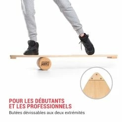 Nouveau 💯 BoarderKING Planches D'équilibre Indoorboard Wave Planche D'équilibre + Tapis + Rouleau ❤️ 11 Nouveau 💯 BoarderKING Planches D'équilibre Indoorboard Wave Planche D'équilibre + Tapis + Rouleau ❤️ -Vetements-de-sport Soldes Magasin 10036304 fr 0006 logo