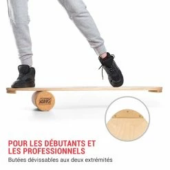 Sortie 🔔 BoarderKING Planches D'équilibre Indoorboard Allrounder Planche D'équilibre ⌛ -Vetements-de-sport Soldes Magasin 10036310 fr 0006 logo