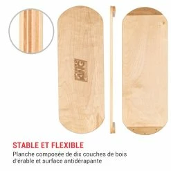 Budget ✔️ BoarderKING Planches D'équilibre Indoorboard Classic Planche D'équilibre 🤩 -Vetements-de-sport Soldes Magasin 10036319 fr 0003 logo