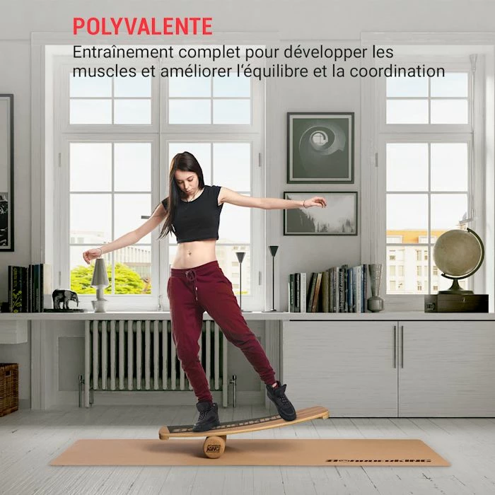 Top 10 😉 BoarderKING Planches D'équilibre Indoorboard Curved Planche D'équilibre 🔔 2 Top 10 😉 BoarderKING Planches D'équilibre Indoorboard Curved Planche D'équilibre 🔔 – Image 2