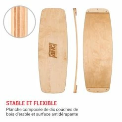 Le moins cher 😀 BoarderKING Planches D'équilibre Indoorboard Curved Planche D'équilibre 😍 -Vetements-de-sport Soldes Magasin 10036325 fr 0003 logo