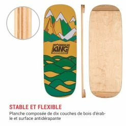 Budget 😀 BoarderKING Planches D'équilibre Indoorboard Flow Planche D'équilibre 😍 -Vetements-de-sport Soldes Magasin 10036329 fr 0003 logo